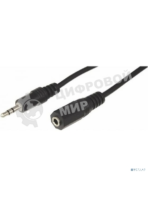 Шнур Rexant Стерео 3,5 мм гнездо - Стерео 3,5 мм штекер 3 метра