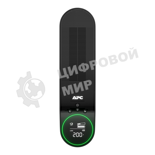 Источник бесперебойного питания APC Back-UPS Pro for Gaming, 2200VA/1320W, 230V, 4xSchuko and 2xIEC C13 outlets, RGb Lights, Data/DSL protrct, 2x Type A and 1x Type C USB, Midnight черный, 1 year warranty