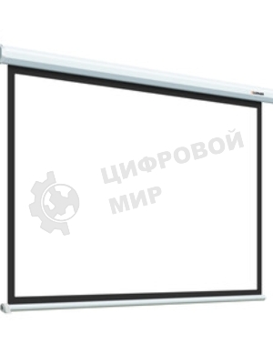 Экран с электроприводом Lumien Eco Control 187x280 см (раб. область 153х272 см) Matte White черная кайма по периметру 16:9