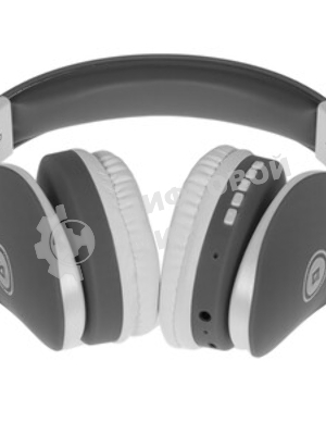 Беспроводные/проводные наушники Defender FreeMotion B525 серый/белый, накладные, Bluetooth + проводной, до 8 ч