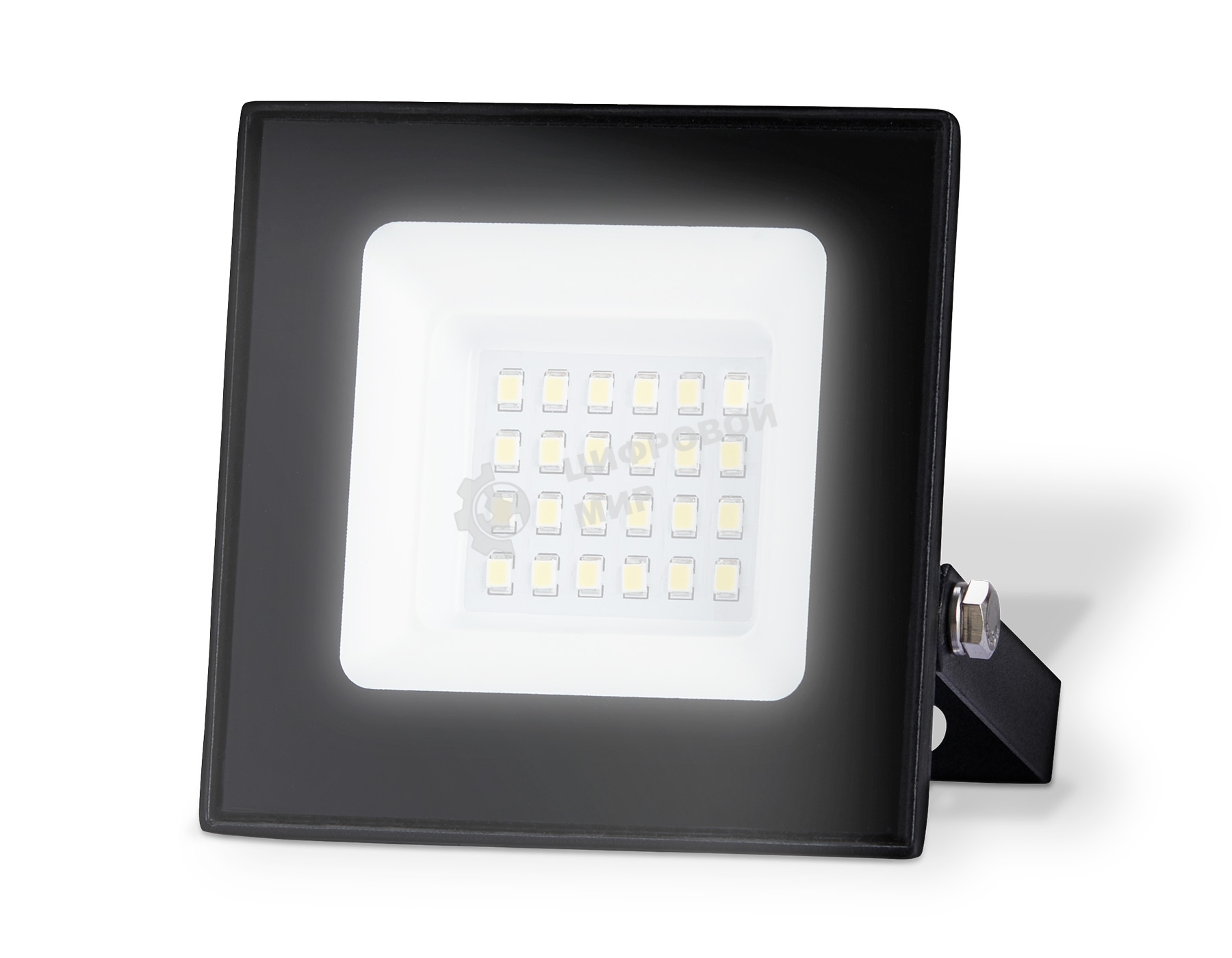 Прожектор светодиодный 	Ambrella light ST8014 BK черный IP65 LED 6500K 20W 90*85*26
