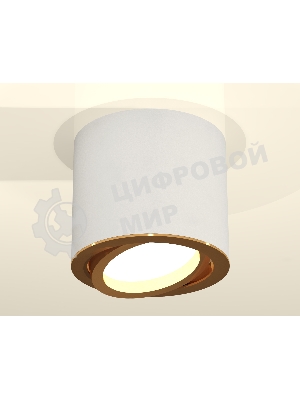 Светильник Ambrella Light XS7401004 SWH/PYG белый песок/золото желтое полированное MR16 GU5.3 (C7401, N7004)