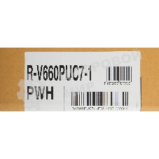Холодильник Hitachi R-V660PUC7-1 PWH белый двухкамерный инвертер 405/145л морозилка сверху