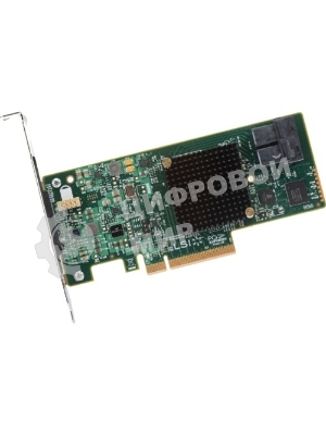 Контроллер LSI 9341-8I SGL 12Gb/s RAID 0/1/10/5/50 8i-ports (LSI00407)