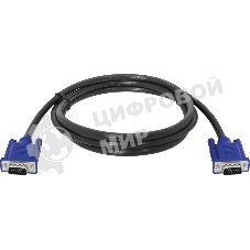 Кабель для монитора Defender SVGA HDDB15M M/M 1.8м BL BB340M-06