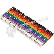 Маркер кабельный МКН комплект цифр 