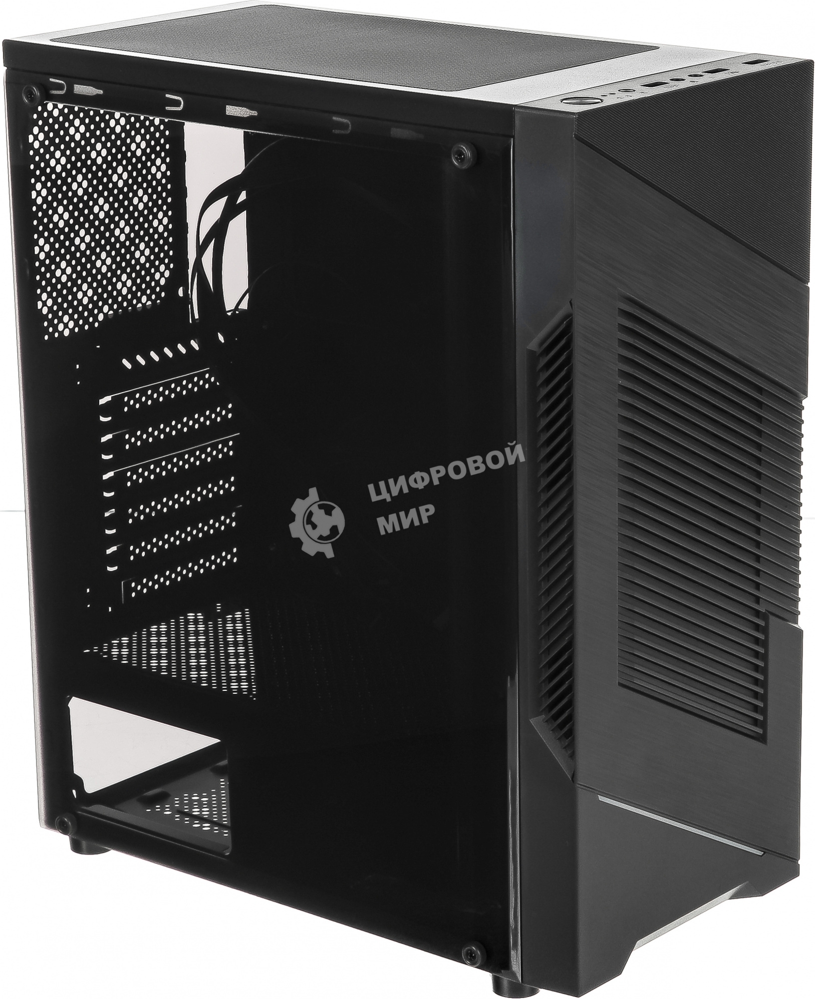 Компьютерный корпус Accord ACC-CL915 черный без БП ATX 4x120мм 2xUSB 2.0 1xUSB 3.0 audio