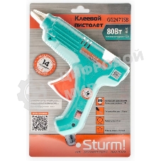 Клеевой пистолет Sturm! GG2471SB 33Вт 12гр/мин стерж.:11х100мм