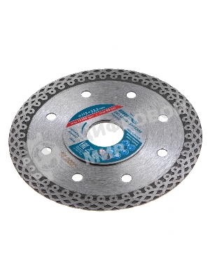 Диск алмазный Gross ф115х22,2мм, тонкий, сплошной (Jaguar), мокрое резание