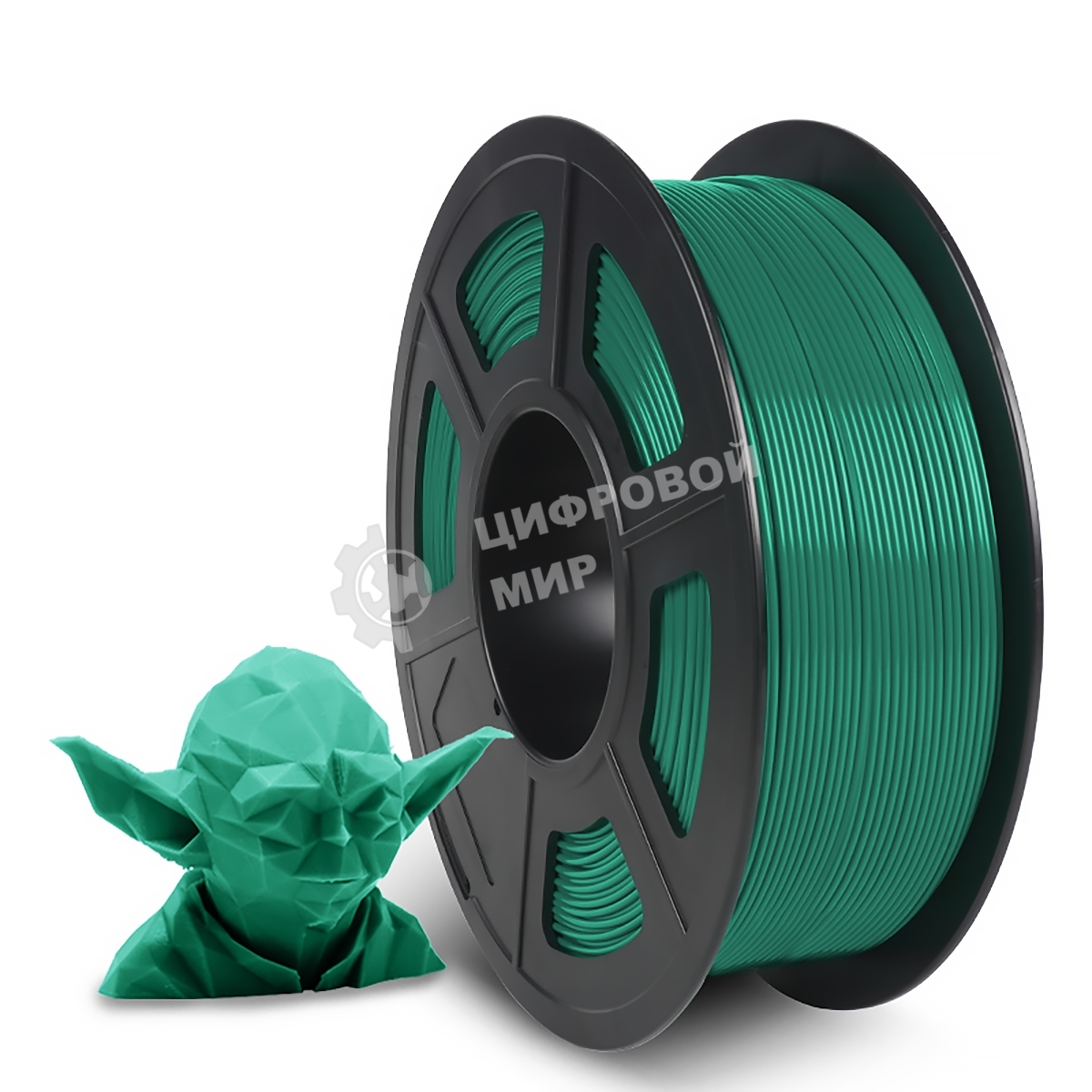 Филамент NVPrint PLA GrassGreen для 3D печати диаметр 1.75мм длина 330 метров масса 1 кг