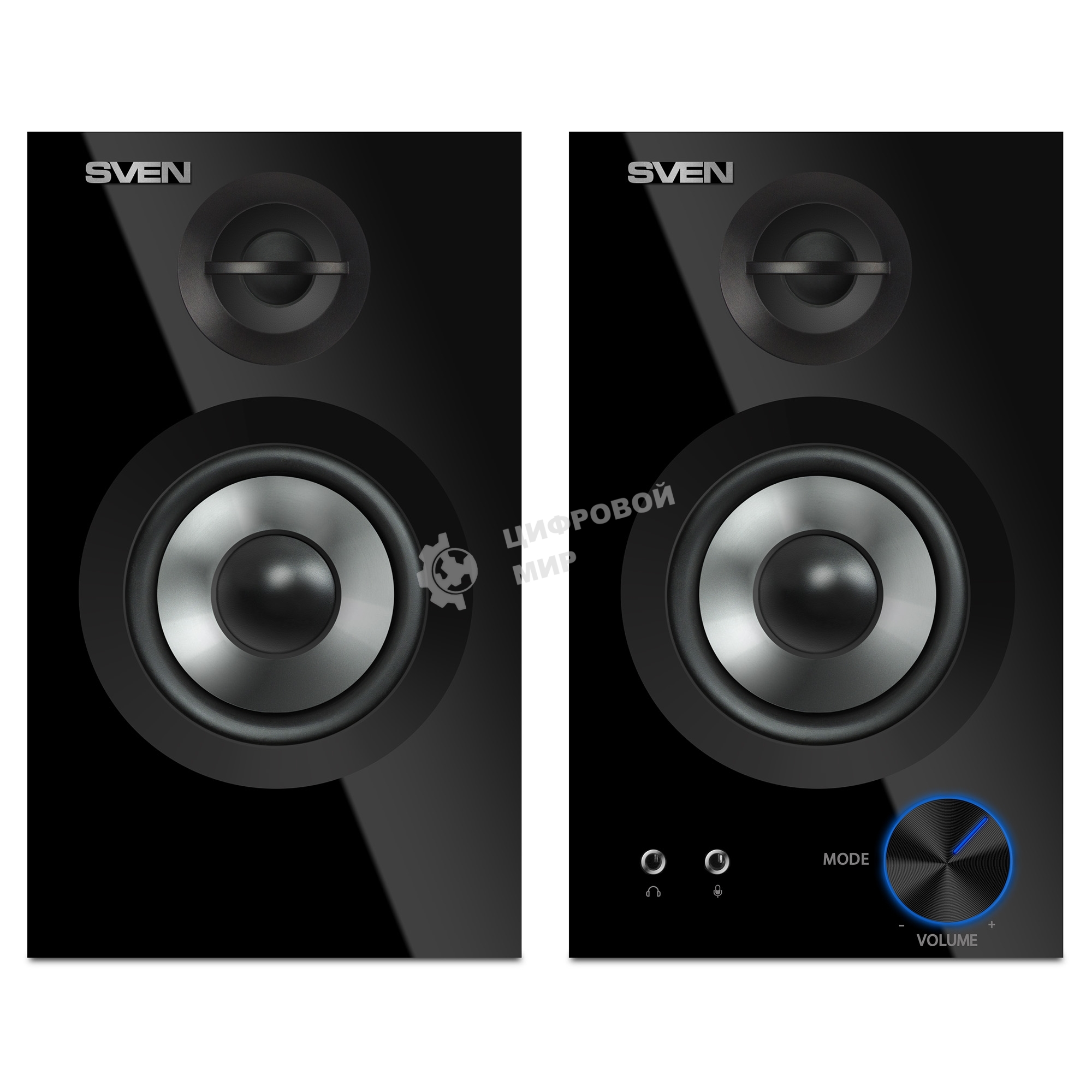 Акустическая система SVEN АС SPS-621, черный (28 Вт, Bluetooth)