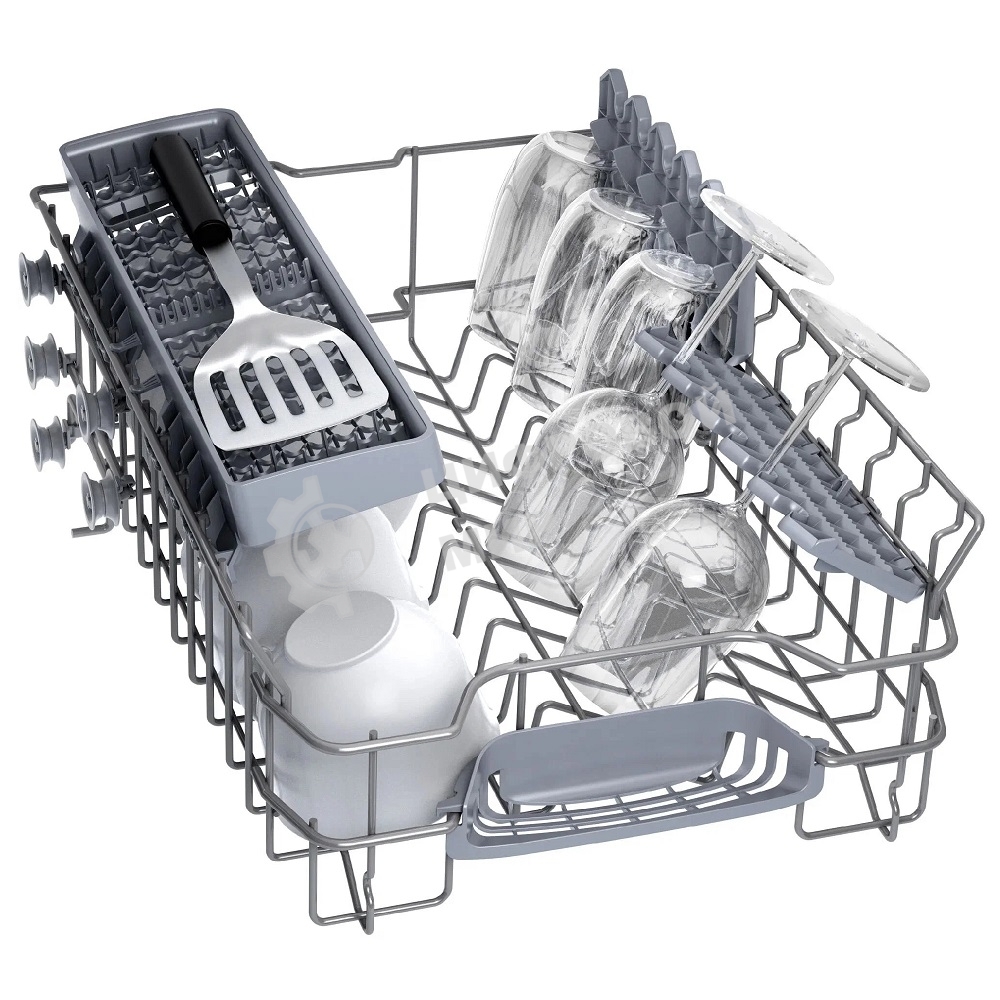 Встраиваемая посудомоечная машина Bosch SPV2HKX42E, черный, 44.8 см, 10 компл., 46 дБ, класс E