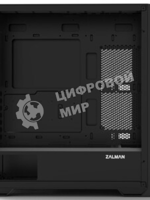 Компьютерный корпус ZALMAN Z10, ATX, черный, WINDOW, 2x3.5