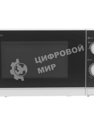 Микроволновая печь Sharp R-2000RW белый, 20 л, 800 Вт, переключатели - поворотный механизм