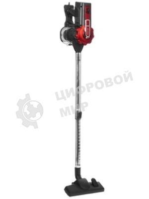 Пылесос вертикальный BRAYER BR4268 серый/красный, питание от сети, 185 Вт, уборка сухая, пылесборник 0,8 л