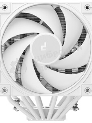 Кулер для процессора DEEPCOOL AK620 G2 WH LGA1851/1700/1200/115X/AM5/AM4 (8шт/кор, TDP 260W, PWM, DUAL Fan 120мм, 6 тепл. трубок, Copper Base, Wood-grain top cover, белый) RET (R-AK620G2-WHNNMN-GJD)