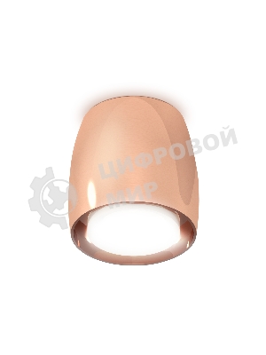Светильник Ambrella Light XS1144020 PPG/FR золото розовое полированное/белый матовый MR16 GU5.3 (C1144, N7165)