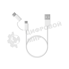 USB-кабель Xiaomi Mi 2-in-1 USB Cable Micro-USB to Type-C (30cm)