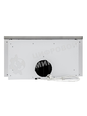 Вытяжка встраиваемая KRONA Kamilla slim 600 нержавеющая сталь/белый, 60 см, 1066 куб. м/ч, 58 дБ