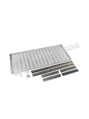 Полка перф. выдвижная с телескоп. направляющими, глубина 750 мм (ТСВ-75)