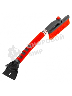 Щетка-сметка для снега со скребком, поворотная голова, 510 мм Stels