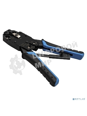 Инструмент ExeGate EX293155RUS EX-T2008R для обжима RJ-45, RJ-11/12 с храповым механизмом (прямой ход обжимки)