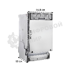 Встраиваемая посудомоечная машина Bosch SPV2HKX42E, черный, 44.8 см, 10 компл., 46 дБ, класс E