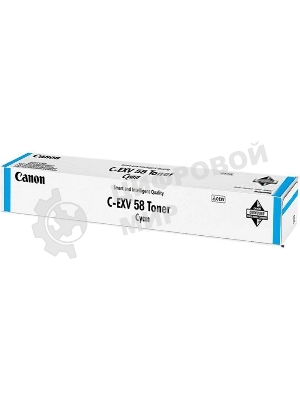 Тонер C-EXV 58 Toner Cyan