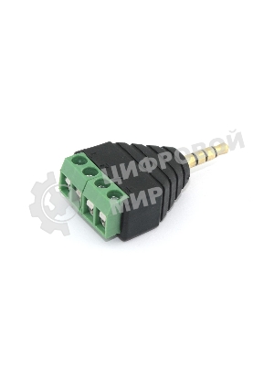 Сборный штекер miniJack 3.5 мм 3 канала