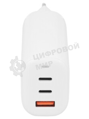 Сетевое зарядное устройство MORE CHOICE (4620202555595) NC82 1USB+1Type-C 3.0A PD 35W+QC3.0, белый