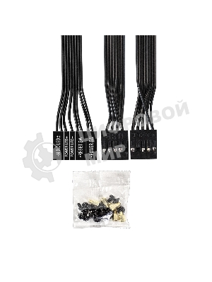 Корпус ExeGate BAA-503-AAA400, Mini-Tower, чёрный, 1 x 80/90 мм, БП 400 Вт