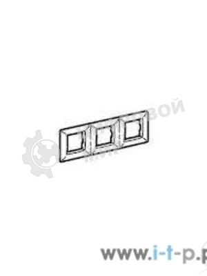 Рамка Valena - Белая - двухместная Legrand 774452