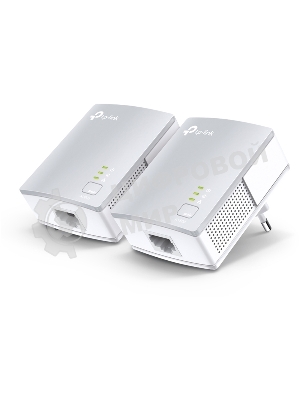 Сетевой адаптер TP-Link TL-PA4010KIT AV600 Nano Powerline Ethernet Adapter Starter Kit, Ultra Compact Size, 500Mbps Powerline Datarate,10/100Mbps Fast Ethernet, HomePlug AV, Green Powerline,Plug and Play, Twin Pa