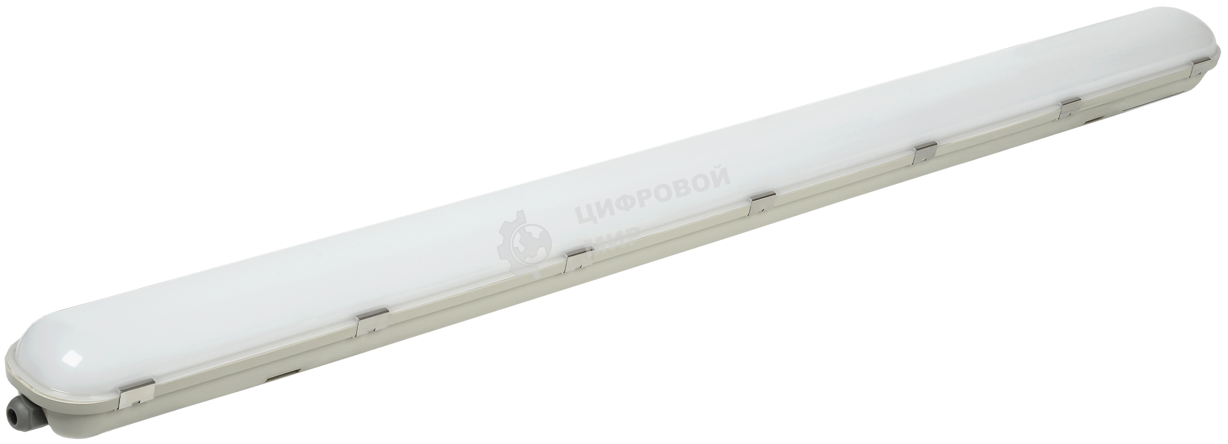 Светильник ДСП Iek LDSP0-1422-40-6500-K01 1422 40Вт 6500К IP65 1200мм серый пластик размер 1200х86х70 мм, аналог ЛСП-2х36Вт