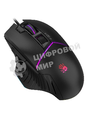 Мышь проводная A4Tech Bloody W95 Max черный, 12000 dpi, USB, кнопки - 10