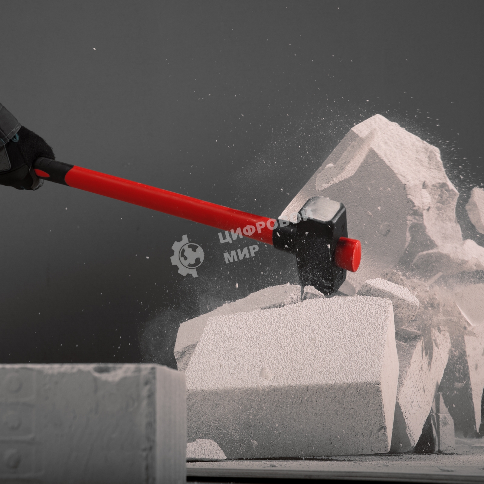 Кувалда Matrix 10922, 3000 г фибергласовая обрезиненная рукоятка master