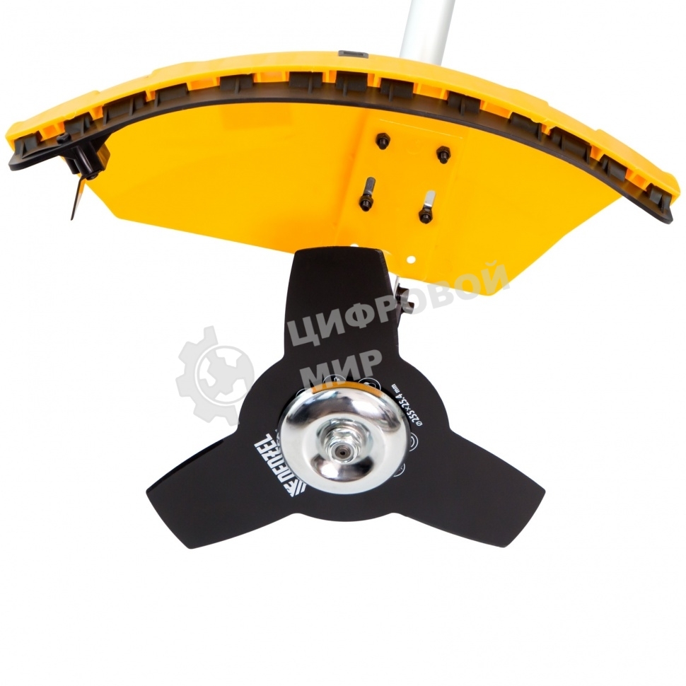 Триммер бензиновый Denzel DR-43, 43 см3, неразъемная штанга, состоит из 2 частей