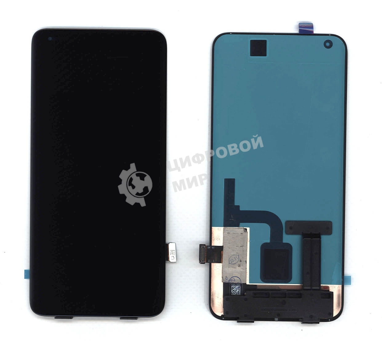 Дисплей для Xiaomi Mi10 в сборе с тачскрином черный
