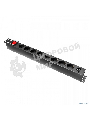 Блок распределения питания NTSS NTSS-PDU-DA1015 гор.размещ. 8x базовые 10A C14