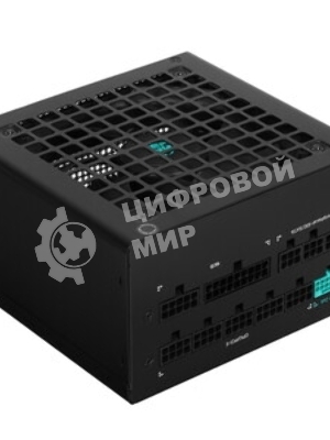 Блок питания Deepcool/GamerStorm PQ850G (ATX 3.1, 850W, Full Cable Management, PWM 120мм fan, 80 PLUS GOLD, Active PFC + Half Bridge + DC/DC, Full Japanese Capasitors, Gen5 PCIe) RET