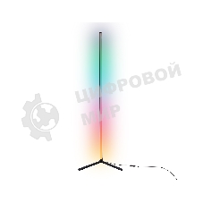 Светильник Ambrella light FL8027 BK черный LED 20W RGB D32*1650 (ПДУ РАДИО 2.4G)