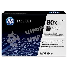 Картридж лазерный HP CF280X черный LaserJet Pro 400 M401/M425 (6900 стр.)
