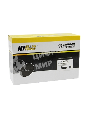 Расходные материалы Hi-Black CE260X Картридж для HP CLJ CP4025/4525 (Hi-Black) CE260X, BK, 17K    