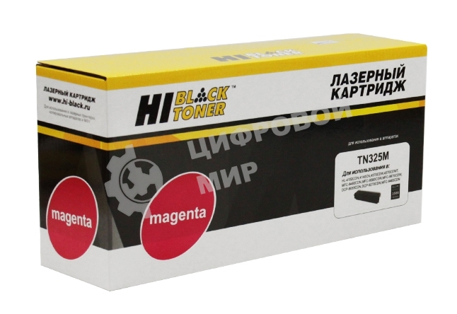 Картридж Brother HL-4150CDN/4140CN/4570CDW/DCP9270CDN (Hi-Black) TN-325, M, 3,5K     