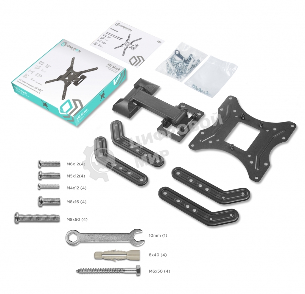 Кронштейн ONKRON M2 для телевизора 26