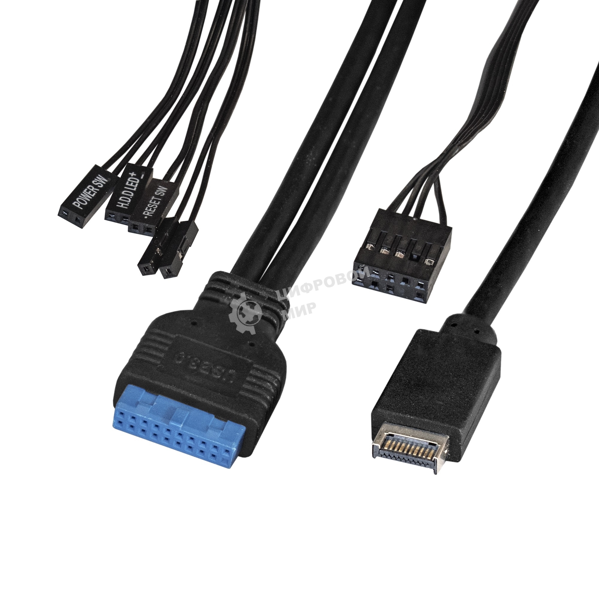 Компьютерный корпус Miditower ExeGate XP-332UC-XP400 (ATX, XP400 с вент. 12см, 2хUSB 3.0/1хTypeC, аудио, черный)