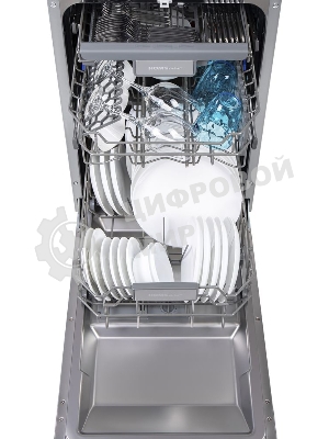 Встраиваемая посудомоечная машина HOMSair DW47M, черный, 44.5 см, 10 компл., 47 дБ, класс A++