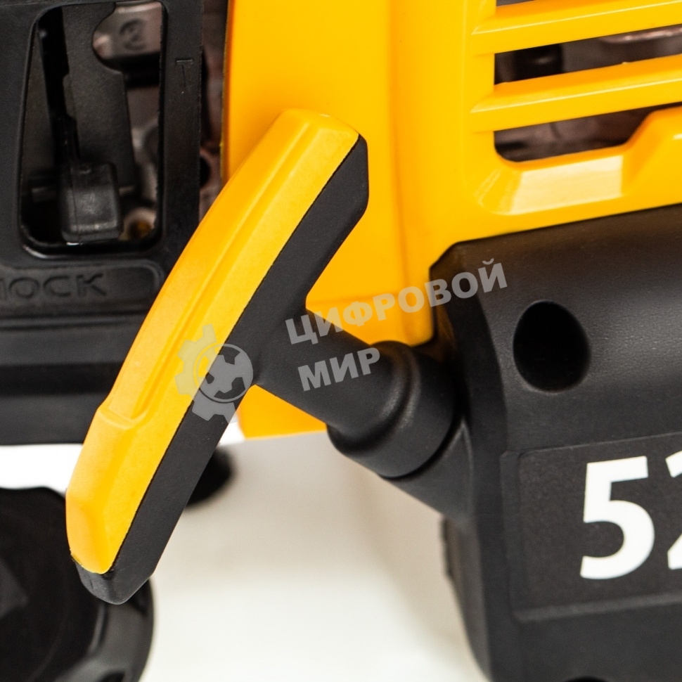 Триммер бензиновый Denzel DT 52 52см 3 3 лс. неразъемная штанга состоит из 2 частей