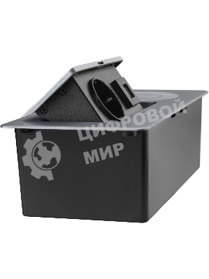 Розетка Cactus CS-SOCKET-USBA-WLESS для столешницы серебристый