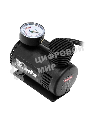Компрессор автомобильный MTX С-12, 12 В, 17 атм., 12 л/мин